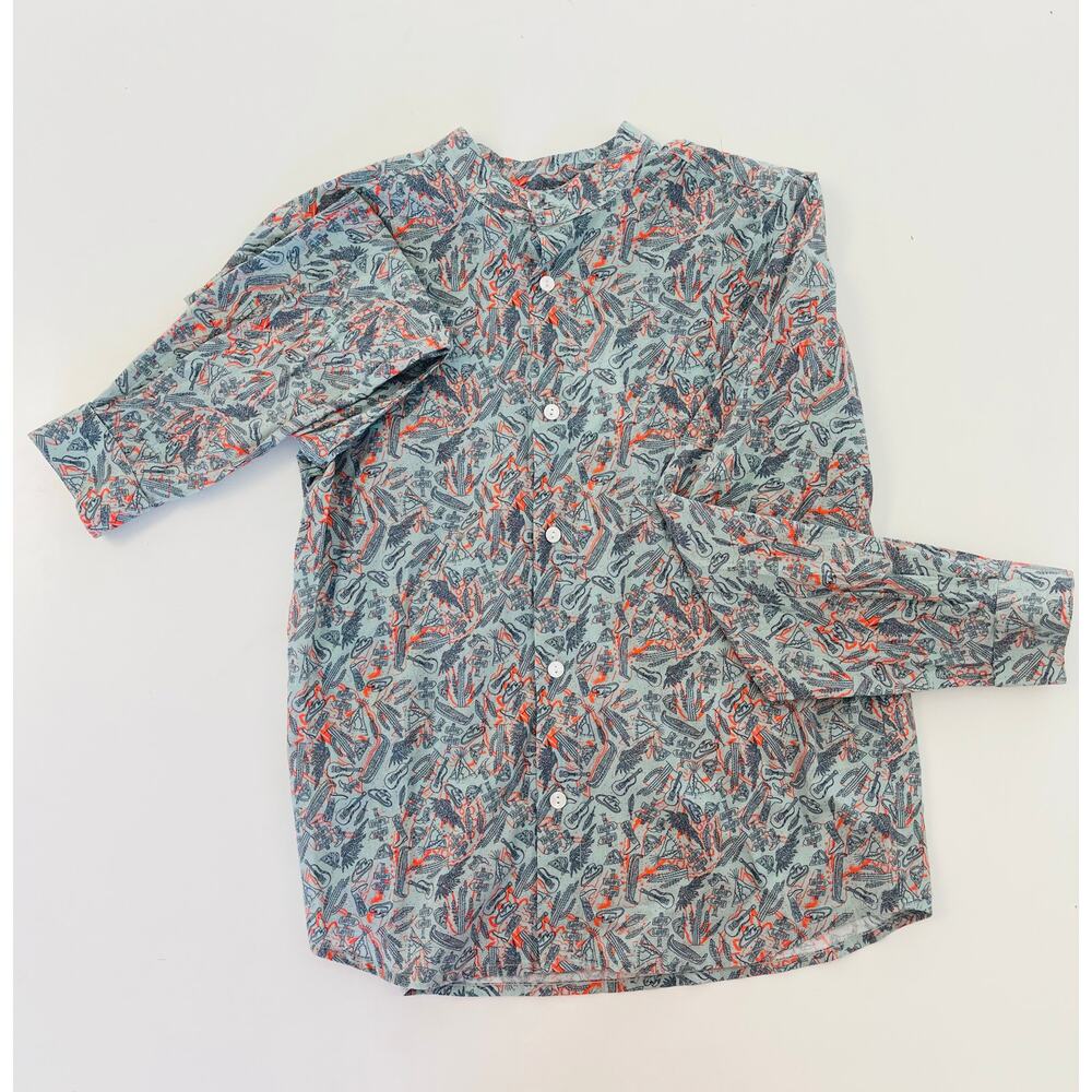 Bonpoint Long Sleeve Western Print size 10